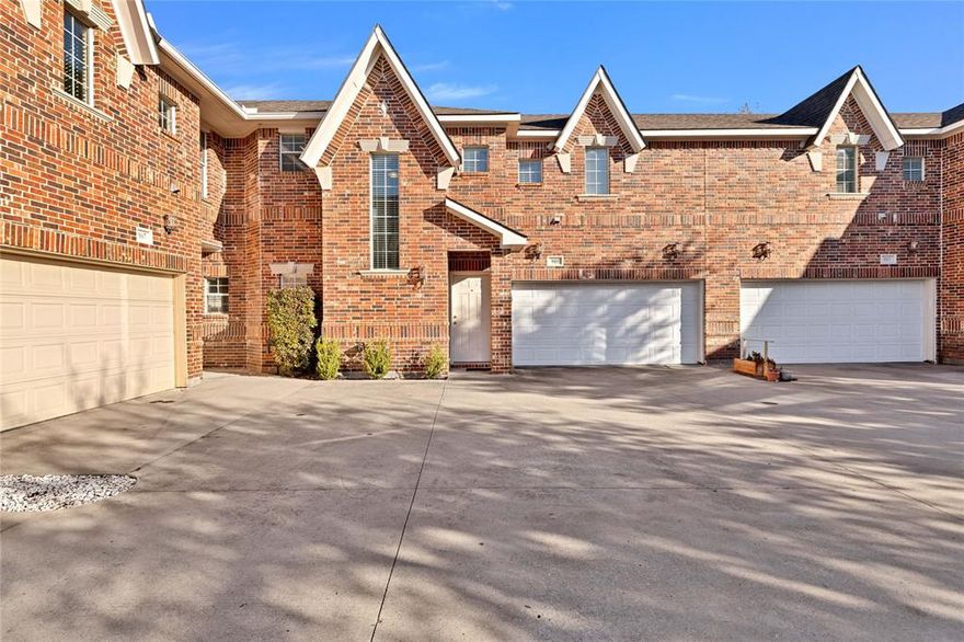 This stunning home is ideally located just minutes from Allen Premium Outlet, Fairview Town Center, and 75. When you step inside you are meet with an open-concept layout, a kitchen ideal for hosting with plenty of counter space and cabinetry. On the second floor you'll find a flex space perfect for an office. The split primary suite offers privacy, off the primary suite is an oversized master bathroom with dual sinks, a freestanding tub, and spacious closet. Two additional bedrooms share a full bath, along with an upstairs laundry room that adds to the home's thoughtful floor plan. Enjoy your evenings unwinding in your privately fenced backyard. With the summer months approaching you will enjoy being just a short walk to the community pool. Recent upgrades to the home include a new HVAC system in April 2025.