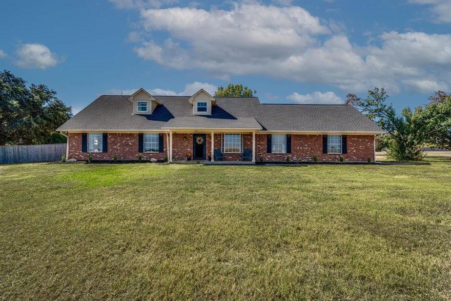 Seller will contribute $10k towards Buyers fees with negotiated contract! Are you looking for a Country Home yet have an easy commute, only a few min from I-45! 4-5 bedroom home on 1.66 acres is the Home for you and your family! 2 car garage PLUS a detached 2 story 2 car garage with 2nd floor waiting to be finished to be an efficiency apartment.
This Home has the open concept that is so popular and functional for todays families. The Primary bedroom is downstairs along with 2 other bdrms. The upstairs has a unique layout that could easily be used as a Suite with loft living area and 2 joined rooms and full bath that makes this home a 4 or 5 bedroom.
With the back patio deck, 1.66 acres, extra parking, easy commute, plenty of bedrooms and living space, extra detached garage AND a Covered RV parking give you everything you may need to call home.