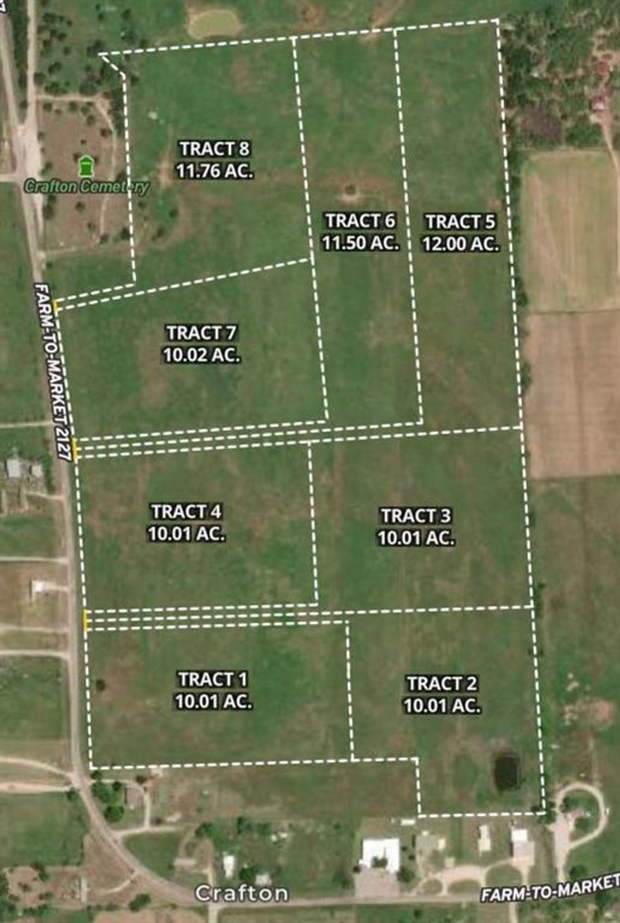 Lot 6 - 11.5 acres
Buyer is responsible for Fencing, Electricity and Water Well. Restrictions - Only 1 Single-Family Residence per Lot & Can't Subdivide. Mobile Homes allowed.