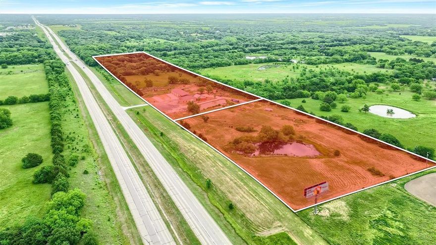 Unbeatable opportunity with 11.966 acres of Ag-exempt land featuring extensive frontage on Hwy 82 in Sherman, Texas. This property includes a newly constructed commercial building with a pier slab foundation, ideal for a wide range of business uses. The building features multiple office spaces including kitchen, dining area, and extra garage ready for immediate occupancy. Enjoy the scenic beauty of a gorgeous pond, adding both charm and potential for additional recreational or aesthetic value. Located in an incredible central location, this property is just minutes from Sherman, TX, offering convenience without sacrificing space or privacy. Whether you're looking to launch a business, expand your operations, or explore development opportunities, this rare piece of real estate offers unlimited potential. OWNER FINANCING AVAILABLE!!!!