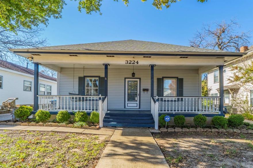 Charming Historic Home in Fort Worth’s Southside! 

Welcome to this beautifully preserved 1922 Craftsman-style home located in the heart of Fort Worth’s historic Southside neighborhood—just minutes from Texas Christian University, the Medical District, and Downtown Fort Worth. Offering 1,974 square feet of living space, this residence features 3 spacious bedrooms and 2 full bathrooms, blending timeless character with modern comfort.

Beautiful wood flooring extends throughout the home, creating a warm and timeless feel with no carpet anywhere. The home features a newer roof, just 2 years old, along with updated siding for added durability and curb appeal. A new HVAC system provides year-round efficiency and peace of mind. The versatile flex room offers endless possibilities and can easily serve as a 4th bedroom, game room, media room, or home office.

Enjoy additional living space in the enclosed 300 sq ft patio (not included in the total living square footage), perfect for relaxing or entertaining. Step outside to a large front porch, ideal for evening relaxation, and a generous fenced backyard with room to garden, play, or entertain.