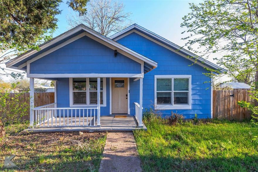 This updated 2-bedroom, 1-bath home offers cozy comfort with a touch of charm. Located on a desirable corner lot, the open floorplan creates a natural flow between the living, dining, and kitchen areas—ideal for both everyday living and entertaining.

Enjoy a private backyard retreat with a wood privacy fence—perfect for pets, gardening, or quiet outdoor time. Recent updates give the home a fresh, move-in-ready feel while still keeping its character.

Whether you're a first-time buyer, downsizing, or just looking for a place that feels like home, this one is definitely worth a look.