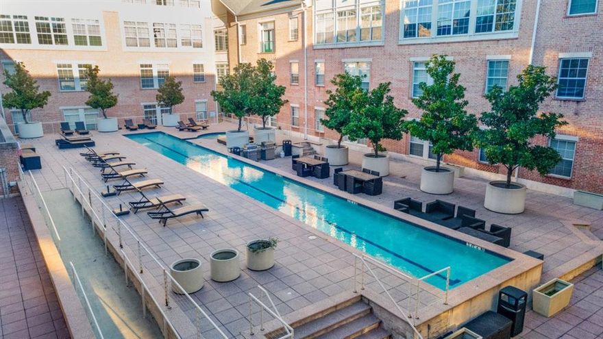 Imagine a city home that blends function and design opportunities for your personal vision to come to fruition! Featuring a very spacious floor plan with three bedrooms! This open design marries form and convenience all in the midst of one of Dallas's most envied walkable neighborhoods. Very rare to market, this three-bedroom home is a corner unit with incredible views of Downtown and the treed streets of State Thomas. From the windows, the Dallas skyline stretches out—bold, inspiring, reminding you, you're just steps from downtown and the cultural districts. So much opportunity in finding a city home with three rooms for you to make your own. Don't require three bedrooms, how about a separate office or converting a room to a home theatre...it's rare to have the option! Resort pool with spacious amenity deck, fitness room and 24 hour 7day  concierge.  Walk to to galleries, theaters, and cafés, or retreat to your elevated, peaceful space above it all.
It’s a home for someone who desires being immersed in Dallas culture and embracing the urban lifestyle with walkability, and every convenience outside your door step.  This blank canvas at the prestigious Belvedere awaits your vision!