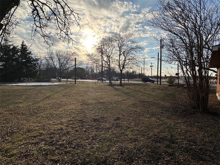 Outstanding Opportunity for TWO City Lots!! Located off HWY 5, blocks from Downtown Anna and across the Street from the middle school and the New commercial development. Developers and Builders will appreciate this prime location with a corner lot. with almost 200 feet of road frontage facing HWY 5 with all City utilities. Two homes are currently located on the property and are available to be removed. Both lots consisting of 116 Anthony and 1206 N. Powell. Great purchase for Transitional Development Commercial usage to provide a wide array of building types to support the district! Direct access to HWY 5 (North Powell Parkway) and easy access to HWY 75