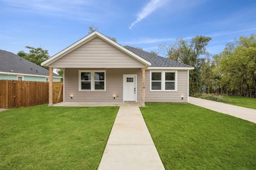 OWNER FINANCE OFFERED!

Plus! Make a Full Price Offer on this beautiful home and receive a $10,000 towards your closing costs! Dont miss this opportunity to save bigand into your dream home with extra cash in your pocket.

Beautiful New Construction Home Near Downtown Fort Worth!

Welcome to your dream home! This stunning 4-bedroom, 2-bathroom residence combines modern design with everyday comfort. Step inside to find spacious bedrooms, soaring vaulted ceilings, and an open layout perfect for family living and entertaining.

The heart of the home features a **gourmet kitchen** with sleek **granite countertops**, durable **laminate flooring**, and ample cabinet space. The **primary suite** is a private retreat, complete with a **separate shower and soaking tub**, creating a spa-like atmosphere you’ll love coming home to.

Enjoy the convenience of being just minutes from downtown Fort Worth, with quick access to major highways, shopping, dining, entertainment, and top-rated schools.

This new construction home offers the perfect blend of style, space, and location—don’t miss the chance to make it yours