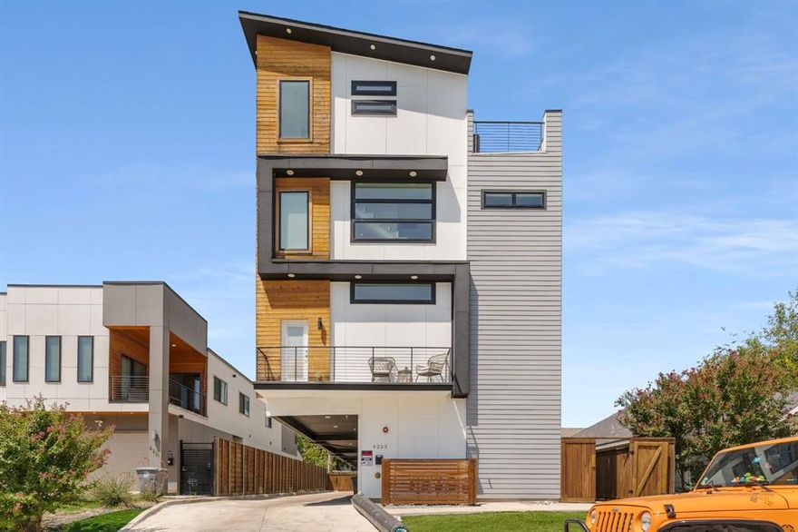 Fully leased and turnkey, this exceptional 5-unit condo platted townhome community in highly sought-after East Dallas presents a rare investment opportunity with immediate income and long-term upside. Built in 2021, the property features four spacious 2-bedroom, 2.1-bath units and one 1-bedroom, 1.5-bath unit, thoughtfully designed with modern finishes and functional layouts.
Each home offers an open-concept floor plan with abundant natural light, granite countertops throughout, and well-appointed living spaces ideal for today’s renters. All bedrooms are privately situated on the third floor, creating a comfortable separation between living and sleeping areas.
A standout feature of the property is the private rooftop decks on every unit, complete with turf and offering impressive skyline views—perfect for entertaining or relaxing. The 1-bedroom unit (Unit 5) is currently operating as a short-term rental, providing additional income flexibility and enhanced revenue potential.
Ideally located within walking distance to some of East Dallas’ most popular dining, retail, and entertainment destinations, this property combines strong in-place cash flow with an unbeatable location. Whether you’re looking to expand your portfolio or secure a stabilized asset in a high-demand area, this offering checks all the boxes.