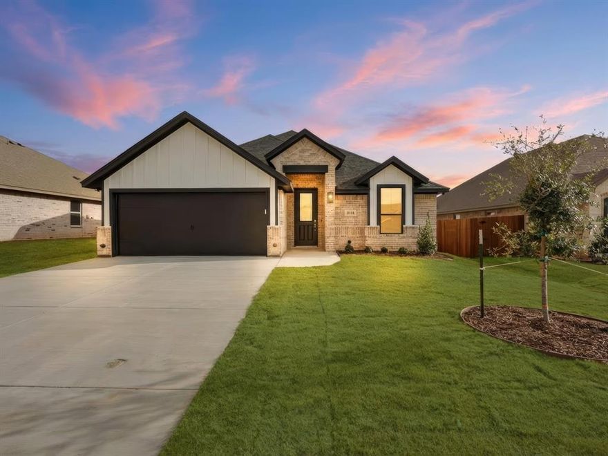 One of the most functional floor plans you'll find! Situated in the Parks of Tolar community and built by trusted local builder Al Couto Homes, this move-in ready home offers a spacious, well-designed layout with quality finishes throughout. Wood-look tile flooring, crown molding, granite countertops, and thoughtful upgrades create a timeless foundation for everyday living. The open living area is filled with natural light and centered around a stone fireplace, offering a warm and inviting space to gather or unwind.

The kitchen truly serves as the heart of the home, featuring an expansive layout with granite countertops, stainless steel appliances, ample cabinetry, and plenty of room for hosting, cooking, and connection. The adjoining dining area overlooks the backyard, making the space both functional and welcoming.

The owner’s suite offers a unique bonus with an additional attached room that provides flexible use as a nursery, home office, workout space, or cozy reading nook. The ensuite bath includes dual sinks with granite counters, a large walk-in shower, a separate soaking tub, and a spacious walk-in closet. A split-bedroom floor plan enhances privacy throughout the home.

Additional features include spray foam insulation, granite throughout, crown molding, and an epoxy-coated garage floor. Built with energy efficiency in mind, this home offers long-term comfort and lower utility costs. Located near highly rated Tolar ISD schools and just minutes from parks, shopping, and local conveniences, this home blends functionality, comfort, and smart design in a growing community.