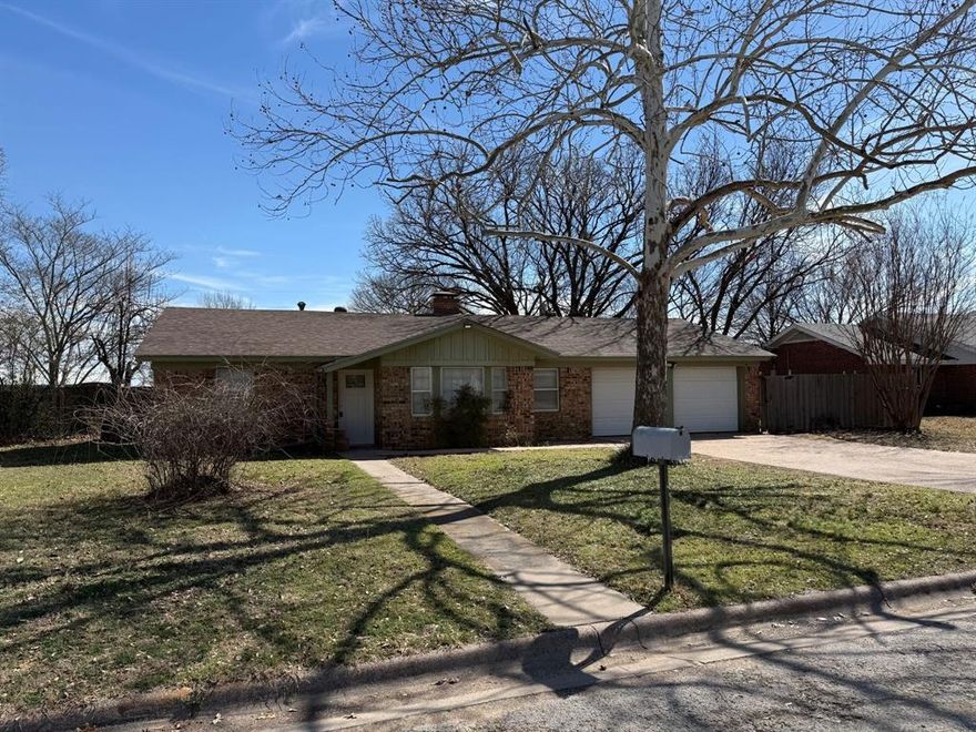 Affordable, well-located, move-in-ready and full of potential.  This charming property offers comfortable living in a quiet, established neighborhood with convenient access to schools, shopping and dining.  The home features a functional layout with inviting living spaces and plenty of potential to make it your own. this home has 3 bedrooms, 2 bathrooms, a large, separate dining room, large living room with wood burning fireplace, large eat-in-kitchen, large laundry room and oversized garage.  The spacious, fenced yard provides room for outdoor entertainment, kids and pets. The rear patio includes a built-in, brick grill for entertaining. Home improvements consist of new HVAC (1 yr old), new interior paint, new carpet in the bedrooms, new LVP throughout and 3 new exterior doors.

Whether you are a first-time home buyer, growing family or investor, this property presents a great opportunity in a desirable area.  Several updates have already been completed, adding value and comfort, while leaving room for a new owner to finish out any desired improvements to their taste.  This property is ideal for buyers looking to add personal touches or investors seeking opportunity. 

Professional photos coming soon.