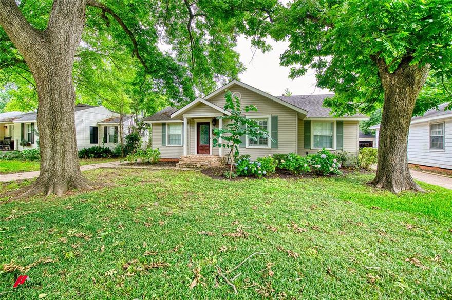 Step into this inviting 3-bedroom, 2-bath gem located in the heart of Broadmoor with a delightful fusion of modern comfort and timeless charm. Perfectly nestled in a friendly neighborhood, this home is ready to impress!

Discover the spacious living room featuring stunning hardwood floors, creating a warm and welcoming ambiance. The details extend throughout the home with light neutral colors accentuating the natural light and plantation shutters add a touch of elegance and privacy to every room.
The dining-kitchen area is complete with stainless steel appliances and newly-installed vinyl flooring, blending style with functionality. For those who love to entertain, the expansive den serves as the perfect gathering spot, offering ample space for celebrations or cozy evenings.
Freshly painted throughout, this home radiates a sense of newness, ready to cater to your lifestyle needs.

Exterior Highlights:
Step outside to find a private backyard with a covered porch providing the ideal space to relax or host BBQ gatherings, all while overlooking a cozy, manicured yard crafted for leisure and minimal maintenance. A backyard storage building offers extra space for your tools, hobbies, or seasonal items, keeping your home tidy and organized.

The property also features a secure double garage located behind a gate, offering peace of mind, and convenience for the car enthusiast or hobbyist.
This enchanting Broadmoor dollhouse is not just a place to live, but a home to cherish. Experience the perfect blend of location, comfort, and style-all designed to cater to your unique needs.