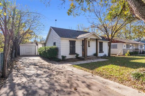 A home in Cleburne