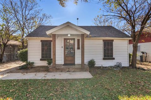 A home in Cleburne