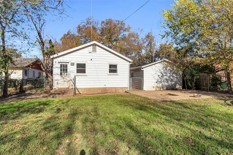 A home in Cleburne