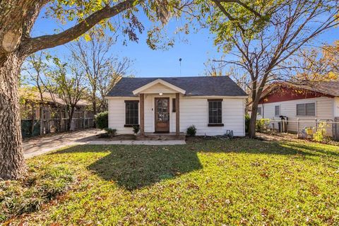 A home in Cleburne