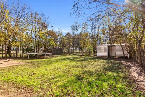 A home in Cleburne