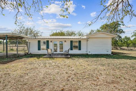 A home in Cleburne