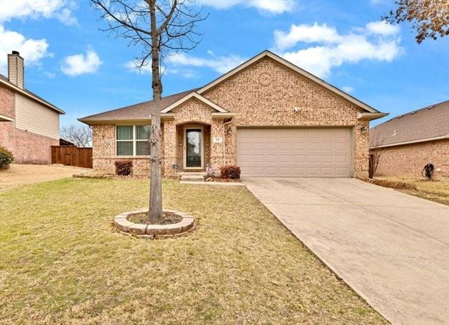 Welcome home to the Parks of Hillsborough, quiet, established, and one of Roanoke’s most desirable neighborhoods (no HOA). This 4 bedroom, 2 bath home includes bonus flex space ideal for a home office or potential 5th bedroom. The layout offers comfortable, defined living and dining areas perfect for daily life and entertaining. Zoned to award-winning Northwest ISD schools (Roanoke Elementary, Medlin Middle, Byron Nelson High) and ideally positioned just blocks from Byron Nelson High, minutes from Oak Street’s shops and restaurants, and within walking distance to two playgrounds, a splash pad, basketball court, jogging trails.  A rare combination of location, flexibility, and value.