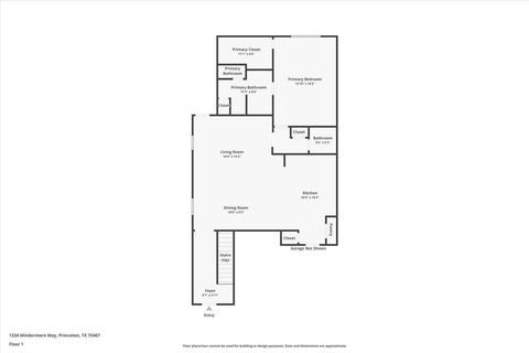 Tiny photo for 1334 Windermere Way, Princeton, TX 75407 (MLS # 21100605)