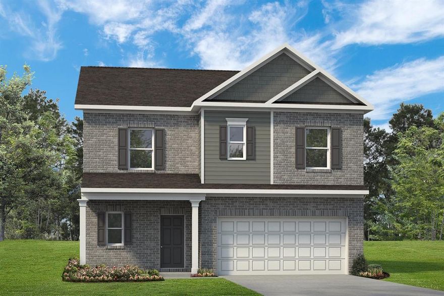 MLS# 21177649 - Built by Smith Douglas Homes - Jun 2026 completion! ~ A wide, light-filled entry welcomes you into the Benson II and leads to a connected living-dining-kitchen layout that spans the entire width of the home. Its well-designed kitchen maximizes efficiency with countertop workspace, a center island with sink, a pantry, and an optional planning desk. Upstairs you'll find the owner's ensuite with a spacious closet, two additional bedrooms, a bath with a conveniently located laundry room, and a loft with storage closet that can be optioned to a 4th bedroom.