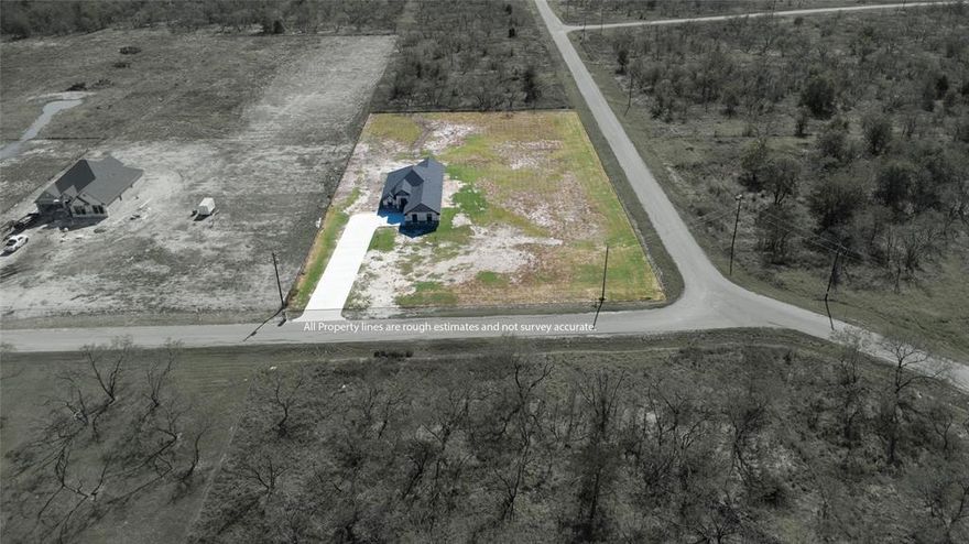 New Construction on 2.08 Acres – 4 Bedrooms, 2 Bathrooms
Discover modern country living at its finest! This brand-new home is perfectly nestled on 2.08 acres in a peaceful rural setting, while still offering quick access to the city. Just 10 minutes away, you’ll find H-E-B, Walmart, Hobby Lobby, popular restaurants, and more—giving you the perfect balance of tranquility and convenience.
Step inside to an open-concept floor plan featuring 4 bedrooms and 2 full bathrooms with stylish, modern finishes throughout. The first bedroom provides versatility and can easily serve as a home office, nursery, gym, or flex space to fit your lifestyle. The kitchen and bathrooms are beautifully appointed with stone countertops, combining elegance with everyday durability.
With its spacious layout, high-quality construction, and private acreage, this home offers the ideal blend of comfort, functionality, and modern livingall within easy reach of shopping, dining, and daily essentials.