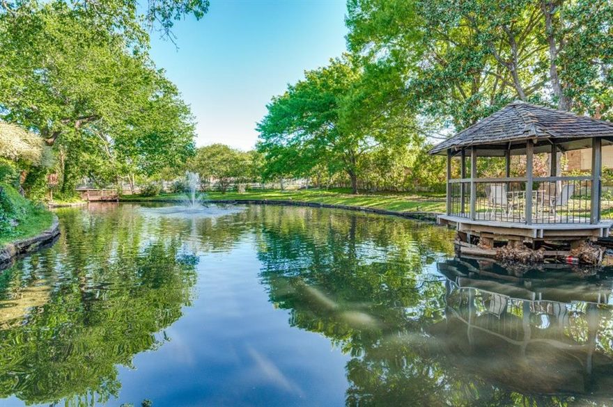 Imagine your summer days spent on your spacious deck backing to a lake. This property is one of a kind! The two story living room has a magnificent stone two story fireplace and looks out onto deck and lake. The bedroom downstairs has wood paneling and a fireplace with a full bath across the hall. This flex space can be used as a bedroom, office, den. The entire property has been freshly painted. The primary on the second floor has its own sitting area and closed in deck used as an office. The home boasts three fireplaces, three full bathrooms, spacious living areas, and a very large deck. Perfect for entertaining. This home has so much to offer, not many homes compare.