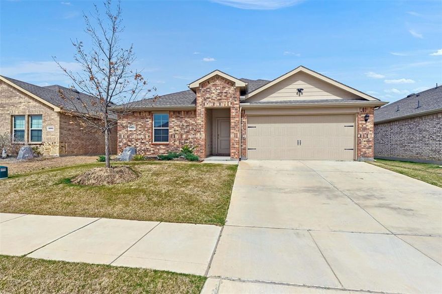 $ 9.500 Concession (Credit at Closing) for Mortgage Rate Buy Down or Buyer's Closing Costs at Buyer's Option! NO MUD, NO PID. NO HOA, NO TO DO LIST!  Located in the thriving community of Sherman, TX, this Better Than New home is covered by DR Horton's 10 year construction warranty (it has just completed the 1 yr. warranty follow up). Featuring 4 bedrooms and 2 baths, this beautifully designed property offers modern living, less than 5 min drive to major employers like Texas Instruments, Global 
Wafers, and Progress Rail, as well as Sherman High School and Sory Elementary. Discover an open floor plan that seamlessly connects the spacious living area with a stylish kitchen boasting stainless steel appliances, upgraded quartz counter tops, upgraded decorative lighting, and ample storage. Sunlight pours through large windows in the living room, creating a warm and inviting atmosphere. The primary suite provides a serene retreat with a luxurious ensuite bath and generous closet space. Three additional bedrooms provide flexibility for guests, family, or a home office. Enjoy outdoor living on the patio in the fenced backyard, along with the convenience of a two-car garage. Located just minutes from shopping, dining, and recreational options, this home offers the perfect blend of comfort and convenience. Sherman, part of the Texoma region, delivers small-town charm with access to outdoor recreation, historical sites, and a growing economy. Spend weekends enjoying the natural beauty of Lake Texoma, perfect for boating, fishing, and camping. Local parks like Fairview Park and Herman Baker Park feature walking trails, playgrounds, and picnic areas for family outings. Don’t miss the opportunity to own this exceptional property in a rapidly growing area! Call your favorite REALTOR® today to schedule your showing and make this your next home.