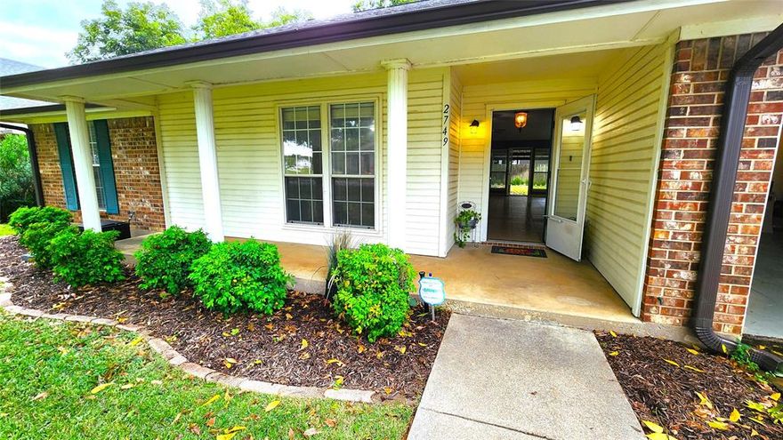 OPEN HOUSE SAT OCT 25, 1-4pm. Come live in Flower Mound in this Vacation Minded single story home featuring a 55ft covered back patio overlooking the fun inspired back yard. Enjoy the fire circle and roast some marshmallows. Let sparky run along the fence on the river rock path. Let kids play in the large grass area all shaded by big, mature trees. With all the space, you could easily build your dream outdoor kitchen. Until then, prepare your meals in the open kitchen adorned with midnight Granite Countertops. Stage your gatherings like the owners before you along the large open granite peninsula. Also make for a great place to sit & eat. For such a kitchen, you need a walk in pantry to support it and you sure have it here. The open kitchen, dining & living areas all coalesce to give you a feeling of spaciousness. Down the hall is the Master suite with direct access to the back porch. It has a bath with a big shower as well as a big garden bath. This leads you to the ample walk in closet. The home also has two more bedrooms and another bathroom. Another feature you will love is the gated parking along the side of the home to park your trailer, boat, RV, etc. The abundant parking make it great for those who have many toys, cars or guests. The home recently had a new roof put on which is an extra thick architectural shingle to be more hail resistant & has beautiful contrasting colors & layers. This home has been well kept & well loved. Roof replaced 2023, HVAC system & ductwork replaced 2022, Water Heater 2021. There probably is not a better LOCATION in Flower Mound than here, across from the River Walk, Off the main strip that runs from the Shop of HV to Lakeside. Positioned between Lake Lewisville & Lake Grapevine. Near so many great stores & restaurants. Schools that are considered Excellent every year. An established community of neighbors in a neighborhood of homes priced in the $800,000's. Position yourself for happiness. Bring your paint palate & make it yours.