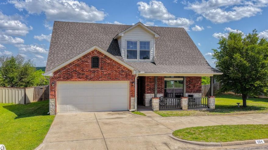 Nestled just off Holiday Hills Golf Course, this beautifully maintained 4-bedroom, 2 full bath, and 1 half bath brick home offers the perfect blend of comfort, style, and convenience. The spacious open-concept layout that seamlessly connects the kitchen, living, and dining areas—ideal for both everyday living and entertaining. The kitchen boasts abundant cabinetry and generous counter space, providing both functionality and charm.
All bedrooms are generously sized, offering flexibility for family, guests, or a home office. Major updates provide peace of mind, including newer windows, an updated HVAC system, and the roof replaced in 2023. The garage features durable epoxy-sealed flooring, adding both style and practicality.
Step outside to enjoy a covered back patio overlooking a large, fenced backyard—perfect for relaxing or hosting gatherings.
Conveniently located just minutes from the growing historic downtown Mineral Wells, nearby state park, and less than an hour from Possum Kingdom Lake, this home also offers easy access to Weatherford and Fort Worth—making it an ideal balance of small-town charm and modern accessibility. Txt keyword ZEAL7 to 88000 for Virtual Tour & more!