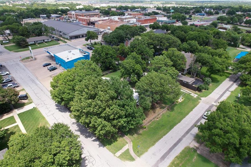 Nestled on a generous corner lot in the heart of historic downtown Midlothian, this classic home exudes charm, character, and unlimited potential. Perfectly positioned for an office or retail space, it combines timeless appeal with an unbeatable location.

Surrounded by mature trees that provide both shade and privacy, the property offers a peaceful retreat just moments from local shops, restaurants, and community events. Inside, original hardwood floors bring warmth and authenticity, while a charming built-in seating area enhances the kitchen’s inviting atmosphere. The second living area features brand-new carpeting, creating a fresh and comfortable space for relaxation or gatherings.

The bedrooms are spacious and versatile, ready to be personalized to suit your style. Though the home would benefit from some TLC and cosmetic updates, it provides an ideal canvas for your vision—whether you wish to restore its vintage character or introduce modern touches.

With solid bones and undeniable charm, this downtown gem is a rare opportunity to own a piece of Midlothian’s history. Come explore its possibilities and imagine the future you can create here.