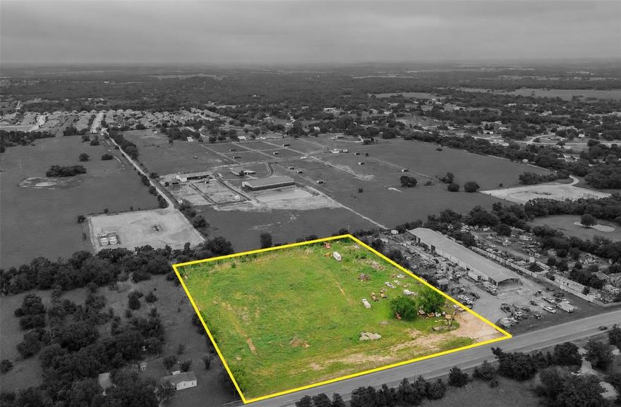 Prime location on Chisholm Trail Toll Road and 917! Almost 5 acres of road frontage property to create a great stream of business! Previously, there was a home on the property so utilities have been on site. Location is prime for the expanding Toll Road and the Joshua, Burleson growth happening now!
