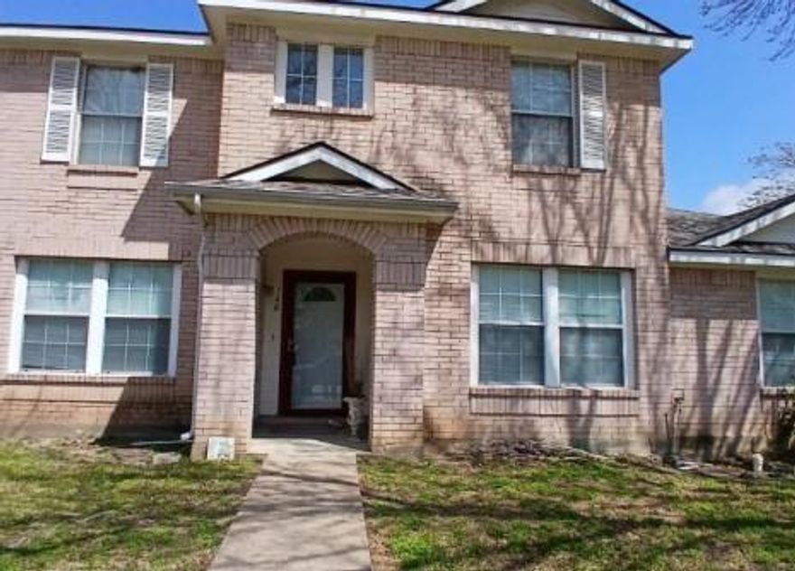 Priced to sell!! 4 Bedroom, 2.5 bath home. Convenient to shopping, schools, and I-35 travel. Home is currently undergoing small repairs. The home needs foundation work. See attachments in the transaction desk. The foundation will not be repaired through the courts or the sales transaction. Architectural roof installed in February 2026. This is a PROBATE sale; NO SURVEY- buyer to obtain,  all contracts must be approved through the probate system. Please submit all offers to danasears@remax.net 
All information contained herein is furnished by public records, but is subject to verification by the purchaser, and the agent assumes no responsibility for correctness. Buyer and buyer's agent to verify all information, including schools, measurements