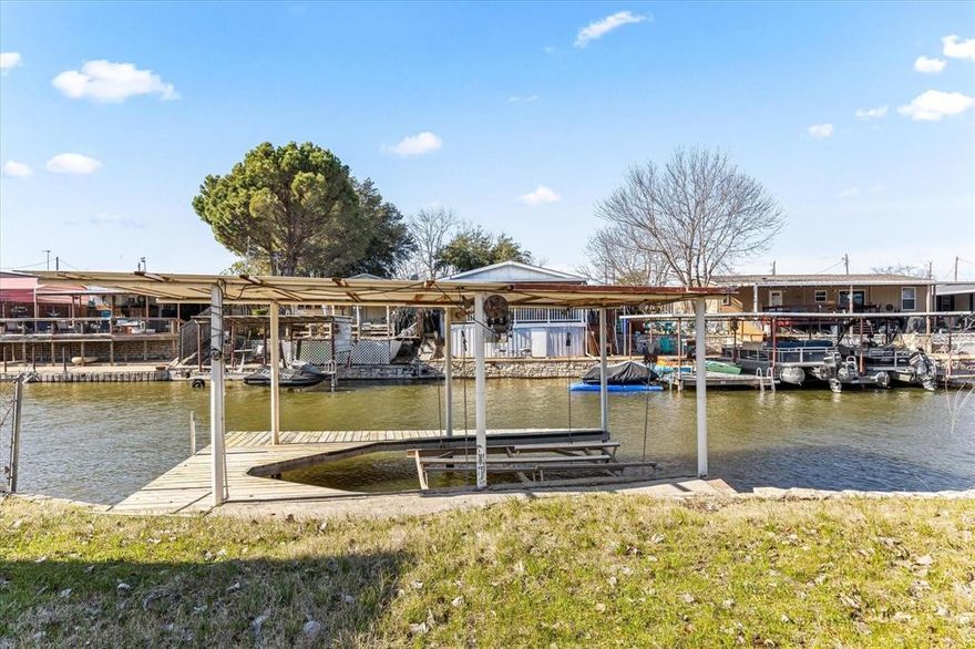 Turnkey income-producing Airbnb being sold fully furnished! Welcome to 6526 Blue Water Ct in Granbury, TX—an excellent opportunity for investors, weekend lake lovers, or full-time residents. This charming 2-bedroom, 2-bath home offers a comfortable layout and is currently operating as a successful short-term rental. Located in the Blue Water Shores community just minutes from Lake Granbury and a short drive to the historic Granbury Square with shopping, dining, and entertainment. Continue operating as an Airbnb or enjoy it as your own private lake retreat. Furniture conveys, making this a true move-in or rent-ready property from day one. Don’t miss this opportunity to own an established short-term rental in Granbury!