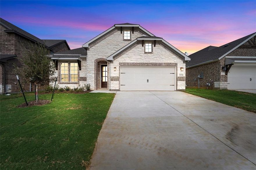 Owner financing available! Ask us about our Trade In Trade Up program, we can buy your home! At Riverside Homebuilders, we pride ourselves in providing unique homes with floor plans that are as individual as our customers. This 3-bedroom, 2-bathroom home has a galley feel with an open floor plan. Walking into the grand foyer you’ll find yourself right at the entrance of the kitchen being welcomed by scents of freshly-baked cookies or a mouthwatering meal being prepared. The flex room in the front of the home can be easily utilized as another bedroom if needed or a den for reading and relaxing. Through the kitchen, you’ll find the cabinets open to the dining and living rooms at the heart of the home. A corner pantry gives you plenty of storage for snacks, canned goods, small appliances, and planning for a rainy day. To the right of the dining room lies the 2-bedroom wing. Whether for kids or guests, these rooms offer plenty of space with the convenience of their own full bathroom. Or, if you’re a new family preparing for your first little one, the secondary bedroom is close enough to the owner’s bedroom to feel safe having your baby sleep in their crib. The owner’s suite is nicely situated in the back corner with its own hallway to create the feel of your own private getaway. Enter the L-shaped bathroom through magnificent double doors. This floor plan offers one of our largest walk-in closets; we’ve maximized the space to offer enough room to change into that perfect outfit. Never track mud into your home again because the San Gabriel II has the laundry room situated off the garage. The unique layout of this home gives you the chance to do something different than all your friends while still providing a comfortable space to live and entertain.