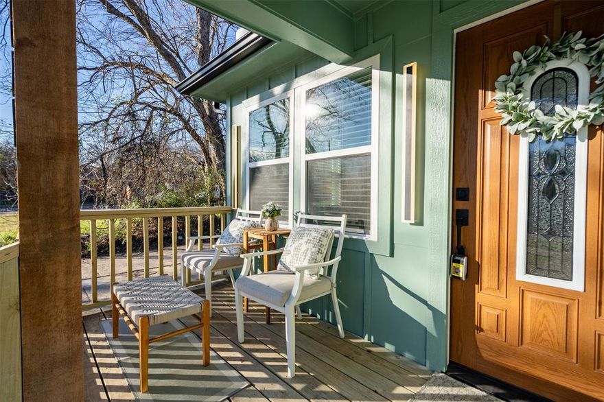 New from the floors up!! Fully renovated! This home offers modern finishes and exceptional functionality. Recent upgrades include a NEW ROOF, NEW PLUMBING, NEW ELECTRICAL, NEW HVAC, NEW SHEETROCK, NEW FLOORING, NEW BATHROOMS, NEW CABINETS, and ALL NEW KITCHEN with contemporary design. Featuring TWO PRIMARY SUITES, one with a private entrance, making this home ideal for multigenerational living, guests or potential rental income. The open and flexible layout provides comfort and versatility. This home is positioned towards the front of the property, leaving ample space for outdoor living. Enjoy a cozy front deck and an extended concrete parking pad with room for at least four vehicles, space for large work trucks, utility trailers or RV parking. At the end of the street, you'll find a soccer field and a scenic fishing pond with a walking trail nearby- perfect for recreation and relaxation. Conveniently located near major highways and just minutes from Downtown Dallas.