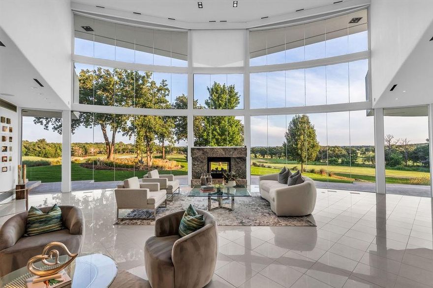 Some addresses impress. This one astonishes. Welcome to a true masterpiece perched on the golf course with sweeping, panoramic views of holes 16, 17, and 18, which are replicas of holes 11, 12, and 13 of Amen Corner at Augusta National. These are among some of the best views in the neighborhood, stretching across rolling fairways and endless sky. This is not just a home. It’s an experience. Every detail has been curated for comfort, scale, and legacy. Upstairs, each bedroom is a private retreat, complete with its own ensuite bath and balcony, many of which are interconnected, perfect for morning sunrises or quiet twilight reflections. An elevator makes the upper level effortlessly accessible. This home includes a rare 2,000+ sq. ft. air-conditioned basement—ideal for storage, gym, wine cellar, or media room. The heart of the home beats in the chef’s kitchen, boasting abundant space for culinary exploration and entertaining. A generator offers peace of mind, while expansive storage solutions ensure that beauty is never compromised by clutter. Whether you’re hosting a crowd in the upstairs game room, savoring a quiet moment on one of the multiple balconies, or watching deer stroll the greens at dusk, this home offers something that can’t be built—it can only be felt. Situated on a cul-de-sac, this home is located within the highly coveted, 24-7 guarded and gated community of The Estates at Tour 18. This neighborhood is served by award-winning Argyle ISD and is just minutes from Liberty Christian School. Conveniently close to DFW Airport for effortless travel. 5600 Masters Court isn’t just a place to live. It’s a place to arrive, stay, and never want to leave.