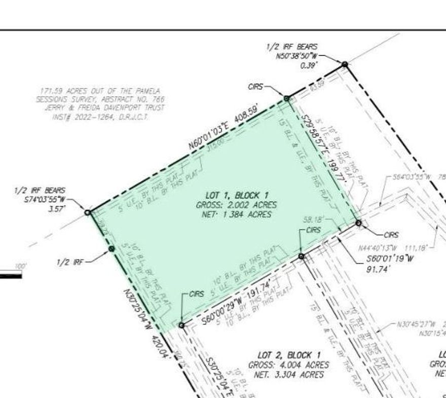Discover the perfect blend of country living and convenience with this 2.002-acre homesite located at (TBD) - 6965 CR 203 in Grandview, TX (GPS Purposes Only). Designated as Lot 1, Block 1, this spacious tract offers endless possibilities for building your dream home, barndominium, or weekend retreat. With water already available on-site, the groundwork is set for your vision. The property comes with no HOA and only a few sensible deed restrictions, giving you the flexibility to enjoy your land your way while protecting your investment. Surrounded by the charm of small-town living yet within easy reach of Fort Worth, this property is a rare opportunity to own a slice of Texas freedom.