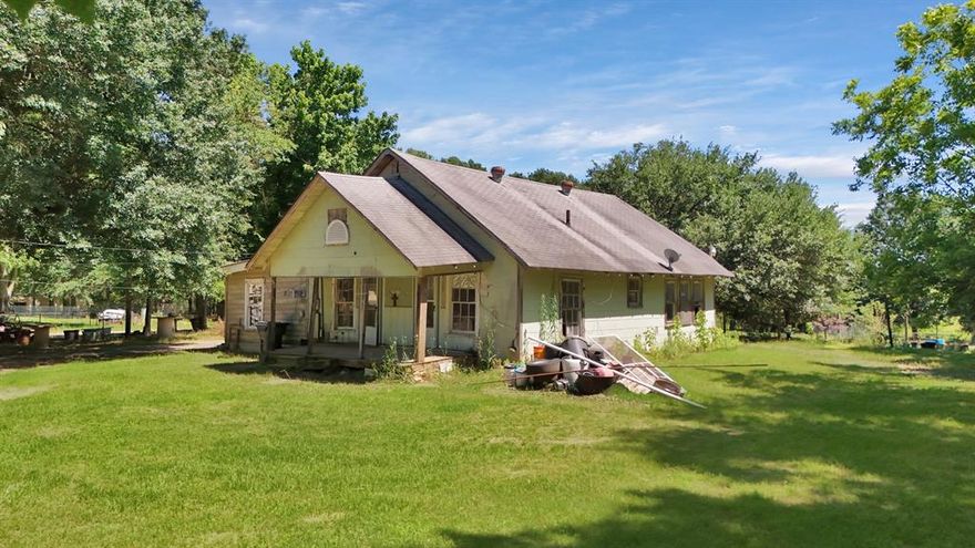 Investor special or weekend project! This country home sits on 2 acres with mature trees, a small pond, and tons of potential. Whether you’re looking for your next flip or a peaceful getaway to make your own, this is it. Sold as-is. Bring your vision and make it shine!