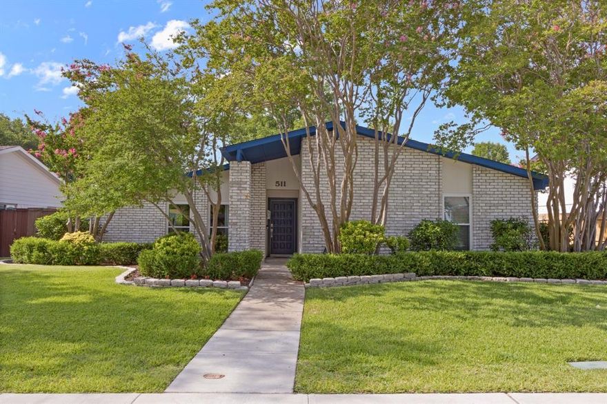 Welcome to 511 Woodhurst — a charming, well-maintained home nestled in the heart of Coppell! This inviting residence offers the perfect blend of comfort, style, and convenience in one of Coppell’s most desirable neighborhoods.

Step inside to discover an open, functional floor plan with abundant natural light, high ceilings, and tasteful updates throughout. The spacious living area features a cozy fireplace and seamlessly flows into a bright dining space — ideal for family gatherings or entertaining guests.

The kitchen is a chef’s delight with ample cabinetry, sleek countertops, large island, and stainless appliances. Retreat to the generously sized primary suite, complete with an en-suite bath and a walk-in closet for plenty of storage.

Outside, you’ll find a beautifully landscaped backyard oasis with a covered patio — perfect for relaxing evenings or weekend barbecues. The home also offers a two-car garage and mature trees that provide plenty of shade and curb appeal.

Located just minutes from top-rated Coppell ISD schools, parks, shopping, and dining, and a short walk to the duck pond and park, this move-in-ready gem has it all. Don’t miss your chance to own this wonderful home in a quiet, established neighborhood — schedule your private tour today!