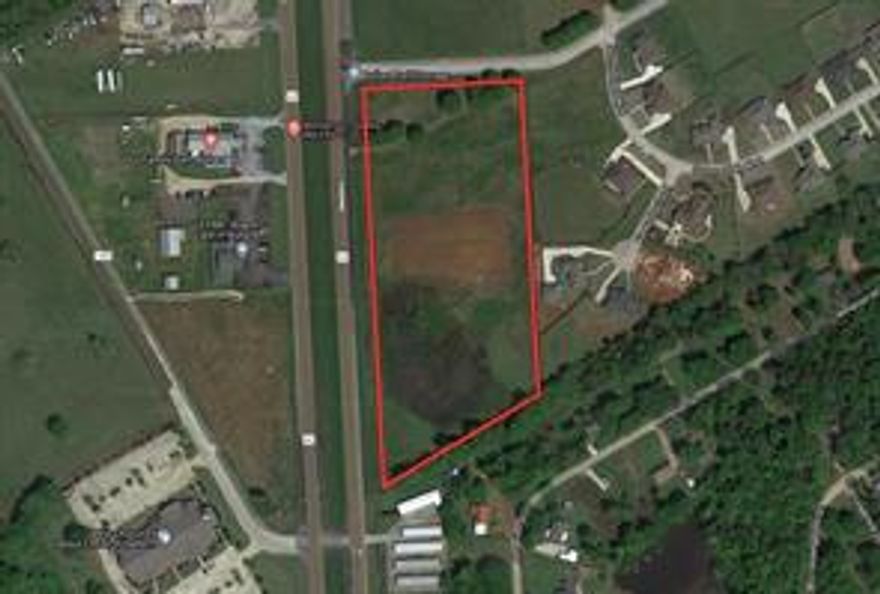 Land for sale with Hwy 69 frontage. Additional acreage for sale directly north of property. See separate listing for details. 

Highlights:
7.680 acres
Commercial zoned
Approx. 0.2 miles of highway frontage