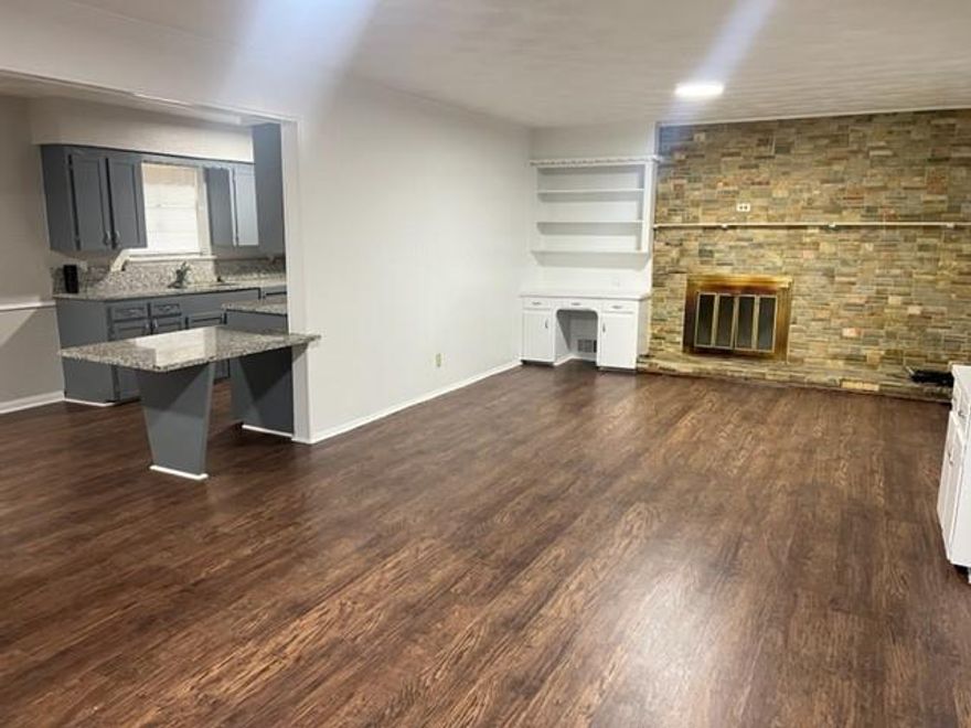 CONTRACT FELL THRU. Beautiful house. Excellent neighborhood only a few minutes' drive from Dallas ISD schools. The house's interior has been updated. 2 complete baths and 5 bedrooms. The property features new paint, granite countertops, and central air conditioning. comes with two living spaces.  Three carports are included, as well as a private gate and wood fence. a lovely backyard and a covered patio.