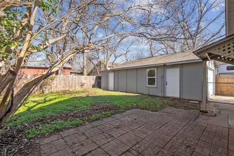 A home in Cleburne