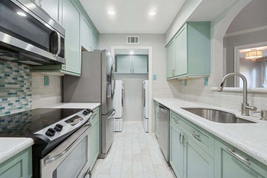 Beautifully Updated 2BR Condo in the Heart of Addison – Just 2 Blocks from Addison Circle!
Experience urban convenience and peaceful living in this bright, modern second-floor corner unit located in the desirable Valley of Bent Tree Condominiums. Enjoy a quiet lifestyle with full privacy, while being only steps away from the vibrant Addison Circle!
The home features an open and spacious living area that flows seamlessly into the dining room and private balcony overlooking lush trees and a serene garden walkway—your perfect retreat after a busy day.
The fully remodeled kitchen includes stainless steel appliances (dishwasher, microwave, and range) and comes with a new LG washer and dryer.
Recent upgrades include water-resistant Luxury Vinyl Plank flooring throughout, enhancing both style and durability. The inviting wood-burning fireplace adds warmth and charm to the living space.
The primary bedroom features two walk-in closets and custom built-ins for extra storage. The spa-inspired bathroom offers a frameless glass shower door, a large soaking tub, and an elegant built-in linen cabinet. Two outdoor storage closets add to the home’s functionality.
The beautifully maintained community offers a lazy-river-style pool, tennis court, and clubhouse, surrounded by manicured landscaping that creates a true resort-like atmosphere.
HOA dues (paid by the owner) include water, sewer, trash, and landscaping maintenance. The unit also comes with one covered parking space plus plenty of guest parking.
Located just two blocks from Addison Circle’s restaurants, shops, bars, and year-round events, this condo offers the perfect blend of comfort and convenience. Easy access to Dallas North Tollway makes commuting a breeze, and Addison residents enjoy membership to the Addison Athletic Club.
A rare opportunity to enjoy location, lifestyle, and luxury. 
— schedule your private showing today!