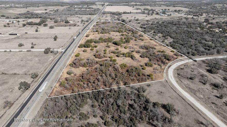 22-acre tract in the exclusive Legends at Buffalo Ridge neighborhood, located just 9 minutes from downtown Stephenville. This prime piece of land offers the perfect combination of convenience and privacy, with electric and a well producing 150GPM already on-site a. Spacious, flat landscape is ready for your vision.

The property features 50% brush cover, providing a balance of natural beauty and open space, ideal for a variety of home sites and facility designs.
With its proximity to downtown Stephenville and easy access to local amenities, you’ll have the best of both worlds—peaceful living with city conveniences just minutes away.