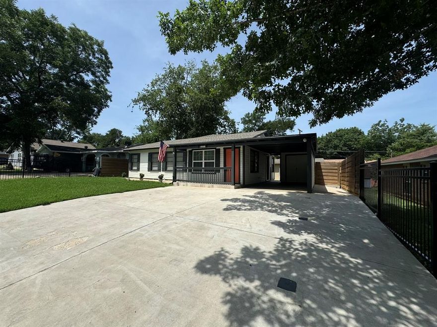 Charming Fully Remodeled Home – Move-In Ready!

Welcome to this beautifully remodeled gem, updated inside and out with stylish finishes and modern touches throughout. This inviting home features 3 spacious bedrooms, 1 full bathroom, and a functional layout perfect for comfortable living.

Step outside to enjoy a large covered patio—ideal for entertaining or relaxing year-round. A covered carport and gated driveway entry offer convenience and security. But that’s not all—there’s an additional structure in the back that includes a full bedroom with its own window unit and a separate storage area, making it perfect for guests, a private office, or hobby space.

With thoughtful upgrades and attention to detail, this home is truly to die for. Don’t miss your chance—homes like this don’t stay on the market for long! Buyer to verify all information in MLS or website as needed