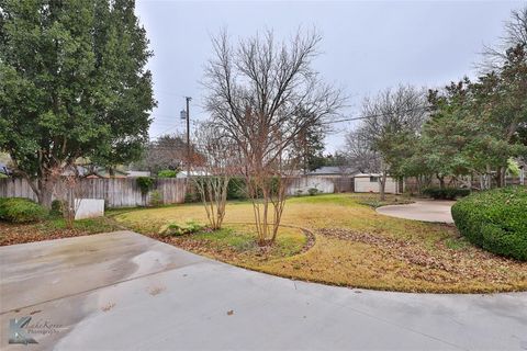 A home in Abilene