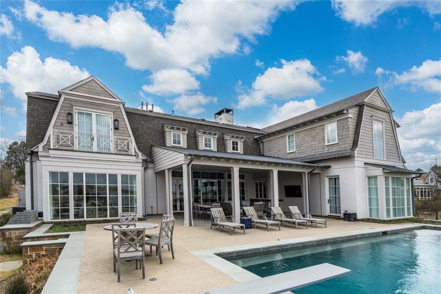 Set within the beautiful gates of Long Cove, this exceptional lakefront retreat blends timeless Nantucket-inspired architecture with the relaxed elegance of lake living. Thoughtfully designed by Tatum Brown Custom Homes in collaboration with SHM Architects, the home showcases impeccable craftsmanship and a floor plan perfectly tailored for entertaining and family gatherings. The well appointed layout features 5 bedrooms, 6.1 bathrooms, a primary suite and private guest suite on the main level, offering comfort and convenience, while two expansive bunk rooms and additional guest accommodations upstairs create the ideal setup for hosting family and friends. Every space is designed to capture the beauty of the lake and maximize relaxed indoor-outdoor living. Situated on a rare oversized lot of nearly an acre, the property enjoys protected cove with long open-water views—a highly sought-after combination. Outdoors, a resort-style pool, expansive patio, and covered living areas create the perfect backdrop for long lake days and sunset evenings. Residents of Long Cove enjoy access to Cedar Creek Lake’s premier luxury community, offering an unmatched collection of amenities for every generation. Excitingly, Long Cove has recently introduced construction of The Old Mine Club, the community’s newest golf and recreation destination that will further elevate the Long Cove lifestyle.

Sold fully furnished, this remarkable property is ready to be enjoyed immediately.

Call today to schedule your private showing and experience lake living at its finest.