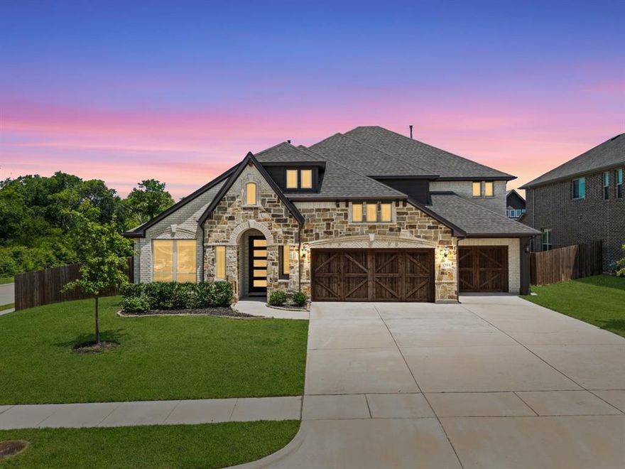 NO MUD. NO PID. This home offers over 4,000 square feet of living space on a corner lot in an established neighborhood with the feel of new construction. Perfect for entertaining, it features 6 bedrooms, 4.5 bathrooms, a chef’s kitchen, and a true open-concept design. The very large primary suite is located on the first floor and includes an equally large bathroom and an oversized walk-in closet. The home also offers two dining areas, a 3-car garage, and a secondary primary suite with its own ensuite bathroom. A front-facing room floods with natural light and makes for an ideal home office. Additional highlights include three separate living areas—one currently used as a theater room—and a floor to ceiling masonry fireplace.

Home is steps from both the elementary and high schools, with the community pool also within walking distance.