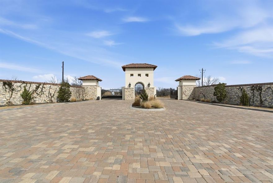 Located in Brock ISD, 3004 Palermo Dr. is a scenic 2-acre homesite in the gated luxury community of Santorini. Lot 24 is THE dream lot, offering one of the highest elevations in the community with sweeping 360-degree views—an incredible setting for a custom dream home. This exclusive neighborhood features wide concrete streets, private water and well, and AT&T high-speed fiber internet. Just minutes from I-20 and Brock’s top-rated schools, Santorini offers peaceful upscale living with distinctive Greek-inspired charm.