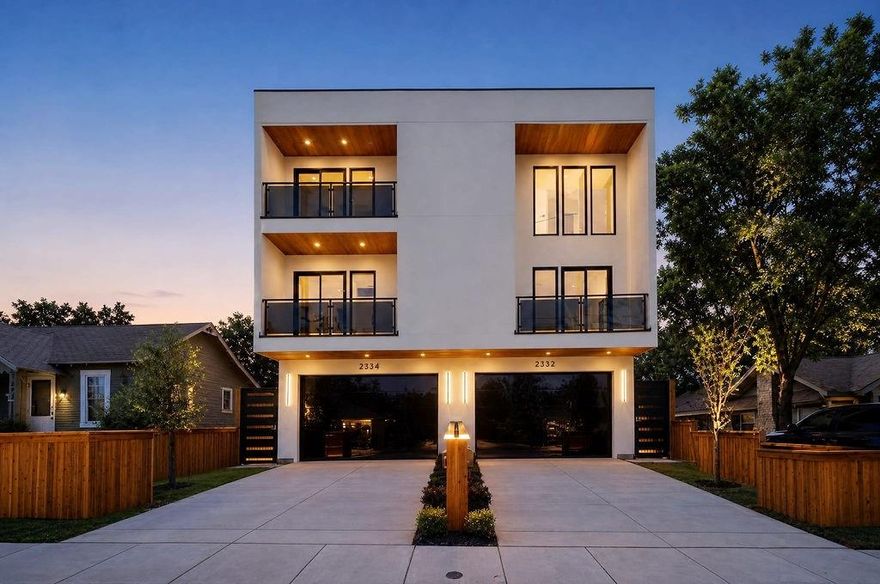 Contemporary three-story home located in the highly desirable Oak Lawn area, offering approximately 3,550 sqft of well-appointed living space. This 4-bedroom, 3 full and 2 half bath residence is designed for both comfort and functionality, featuring two living areas and a flexible game room or loft space. The home offers seamless indoor-outdoor living with a private fenced yard, outdoor kitchen, and a third-floor rooftop patio showcasing downtown views. Spacious interiors and abundant natural light create an inviting atmosphere throughout. Complete with a 2-car garage and located just minutes from Reverchon Park, Katy Trail, and American Airlines Center, this property combines modern living with unbeatable convenience. Ideal for those seeking a low-maintenance, high-style home in a prime location.

**Home furniture  and exterior fridge is virtually staged**
