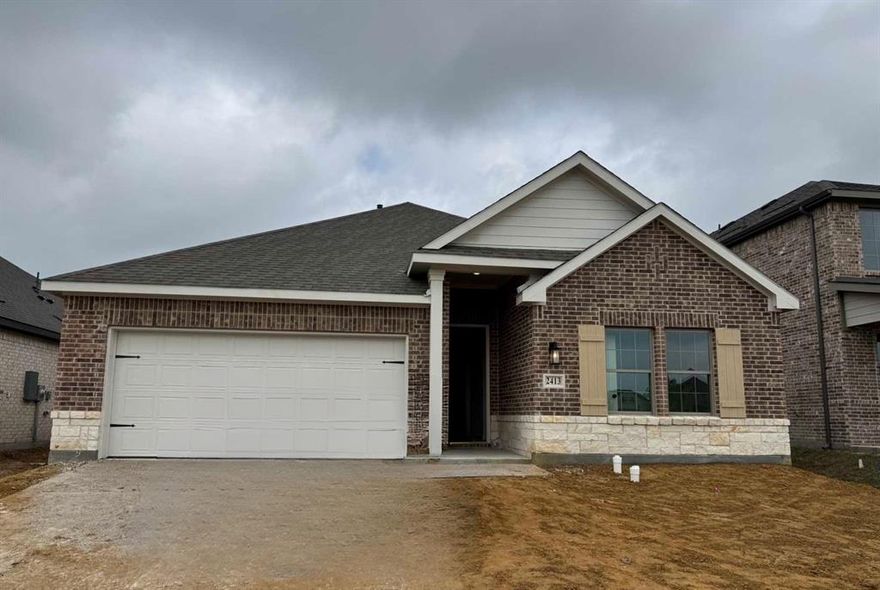 MLS# 21254486 - Built by Ashton Woods Homes - May 2026 completion! ~ New one-story home by Ashton Woods. Designed with the Oxford Collection, this home features dark, rich browns and bright, crisp neutrals. At the front of the home, three secondary bedrooms share a full bathroom. Leading into the open kitchen-living-dining area you will find an eat-in kitchen island and storage pantry. The primary suite features a tile walk-in shower, linen closet and an expansive walk-in closet. This new home is complete with a landscaping package, sprinkler system, dual pane energy efficient windows, energy efficient HVAC, and much more!