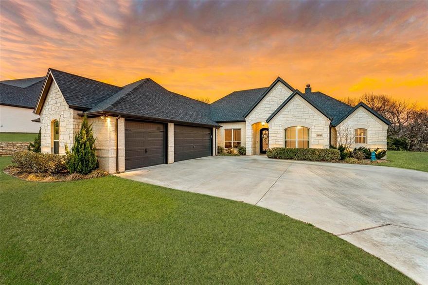 Luxurious *ONE OF A KIND* Custom Couto Home in Very Sought-After Rolling Creek Ranch Subdivision! This 3145 sq ft home is THREE Couto Floorplans in ONE- The Cape May, Florence & Catalina Floorplan. If you are looking for an award-winning Couto Home without the wait, you've come to the right place! This spacious 3B-3B home includes a large Study perfect for working from home and 2 Living Areas. Second living area can double as a Game Room or Theatre Room. Tall ceilings and oversized windows bring in lots of natural sunlight and make for the perfect atmosphere for entertaining. Energy efficient stainless steel appliances, granite countertops, walk-in closets and a master bathroom fit for a king! Enjoy over 1-acre of land and a very private wooded backyard with pathway. Community Amenities include ponds, basketball court, pavilion and more. Welcome to your dream home!